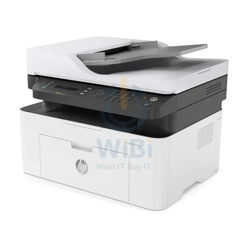 HP Laser MFP 137fnw - 20ppm / 1200dpi / A4 / USB / LAN / Wi-Fi / FAX / Mono Laser - Printer HP Laser MFP 137fnw - 20ppm / 1200dpi / A4 / USB / LAN / Wi-Fi / FAX / Mono Laser - Printer